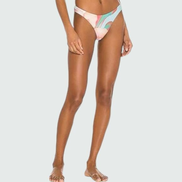 MARA HOFFMAN  NWT Reva bikini bottom in multi Pink Size S - Picture 1 of 8